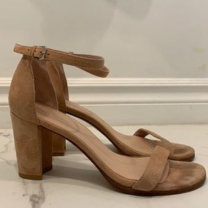 Stuart Weitzman Blush Pink Heels Size 7